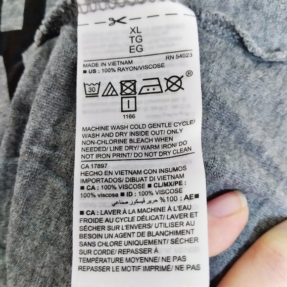 Old Navy Espresso Then Prosecco Gray Graphic Tee - Picture 5 of 7